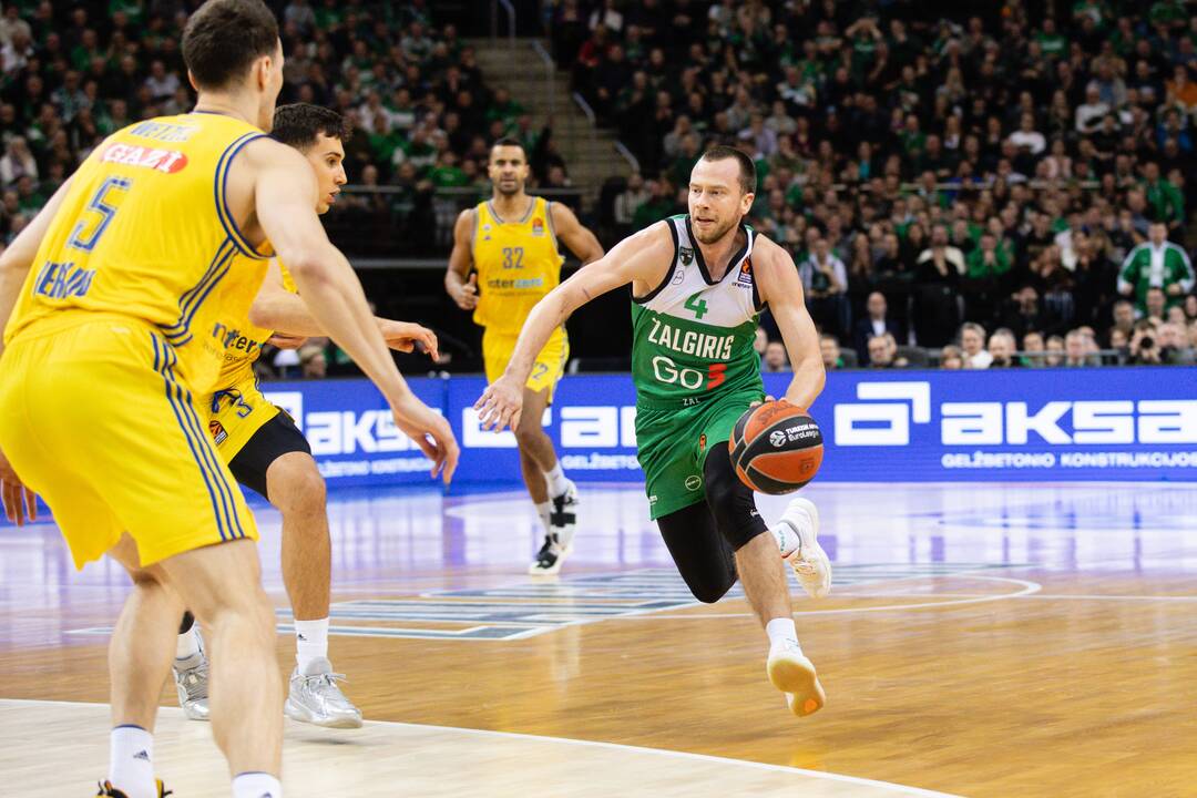 Eurolyga: Kauno „Žalgiris“ – Berlyno ALBA 77:71