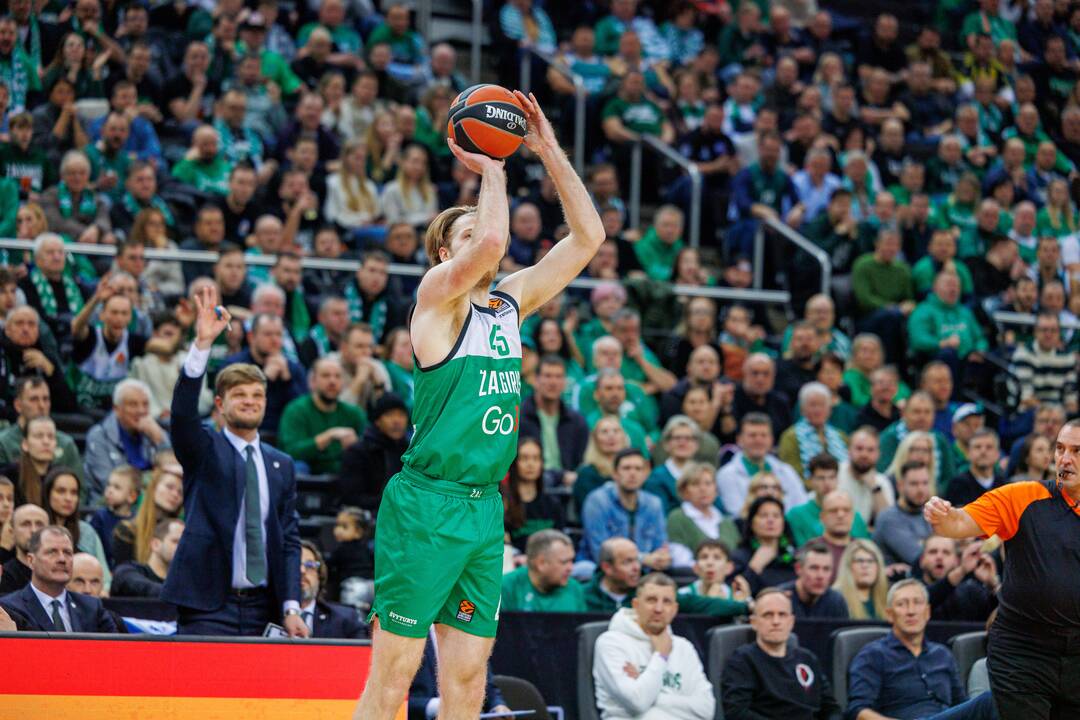 Eurolyga: Kauno „Žalgiris“ – Stambulo „Fenerbahce“ 98:75