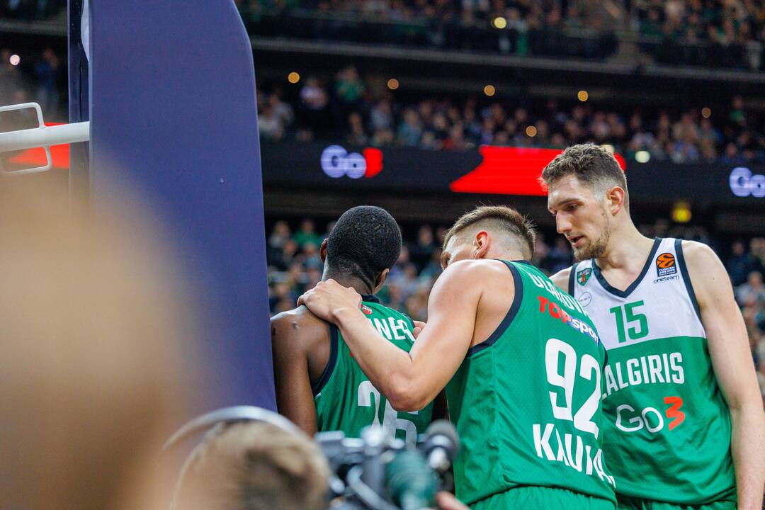 Eurolyga: Kauno „Žalgiris“ – Stambulo „Fenerbahce“ 98:75