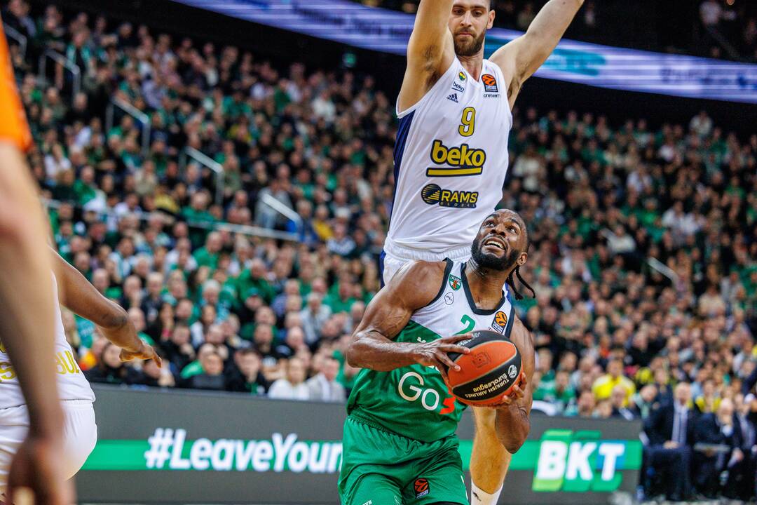 Eurolyga: Kauno „Žalgiris“ – Stambulo „Fenerbahce“ 98:75