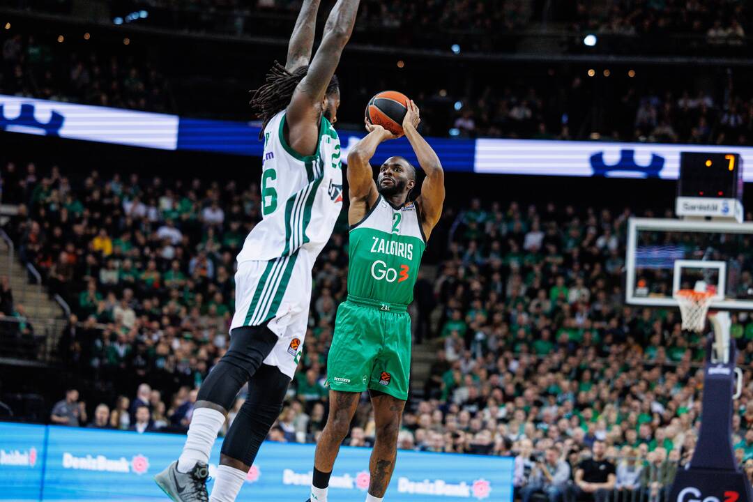 Eurolyga: Kauno „Žalgiris“ – Atėnų „Panathinaikos“ 80:68