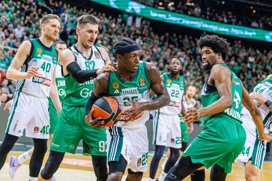 Eurolyga: Kauno „Žalgiris“ – Atėnų „Panathinaikos“ 80:68