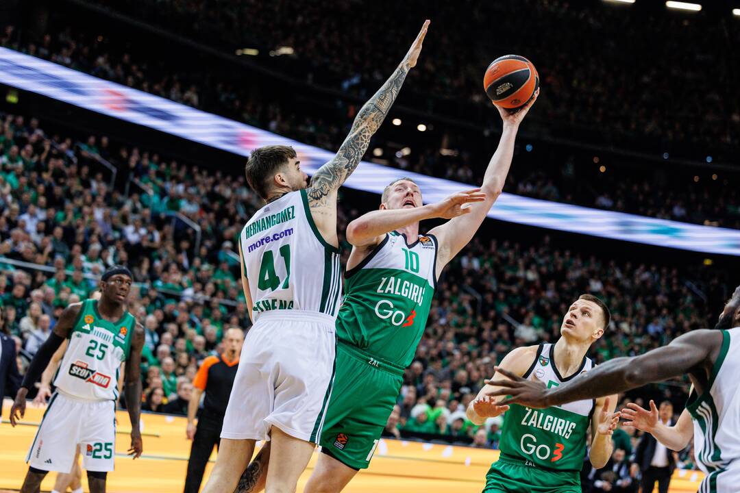 Eurolyga: Kauno „Žalgiris“ – Atėnų „Panathinaikos“ 80:68