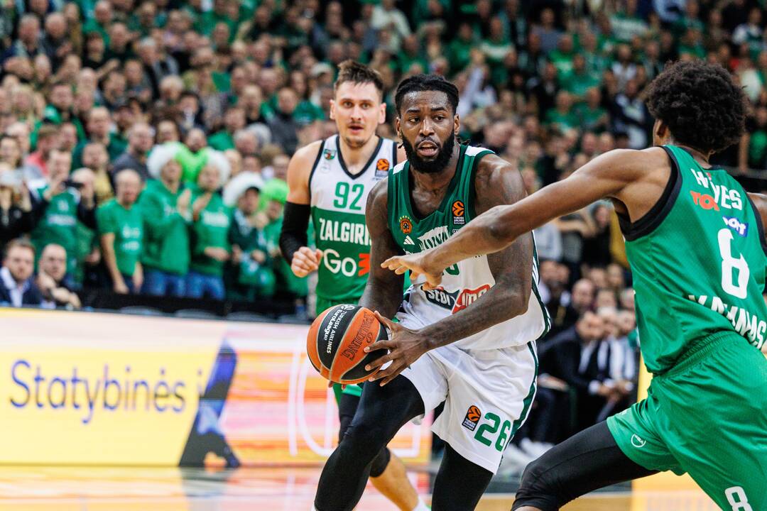 Eurolyga: Kauno „Žalgiris“ – Atėnų „Panathinaikos“ 80:68