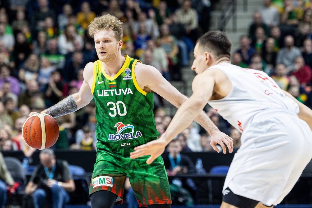 Europos krepšinio čempionato atranka: Lietuva – Lenkija 83:64