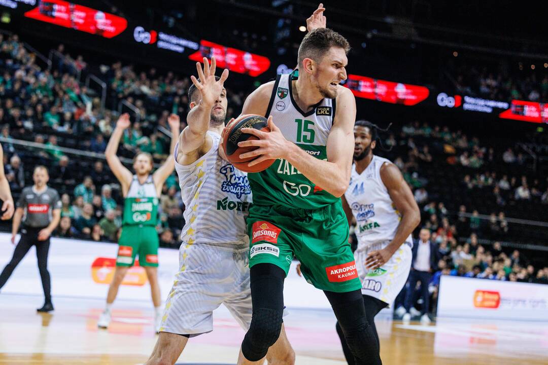 LKL:  Kauno „Žalgiris“ – Pasvalio „Pieno žvaigždės“ 97:77