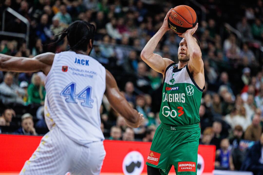 LKL:  Kauno „Žalgiris“ – Pasvalio „Pieno žvaigždės“ 97:77