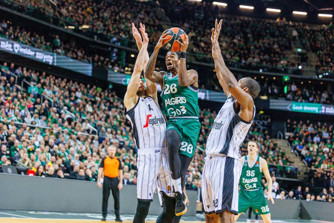 Eurolyga: Kauno „Žalgiris“ – Bolonijos „Virtus“ 96:81