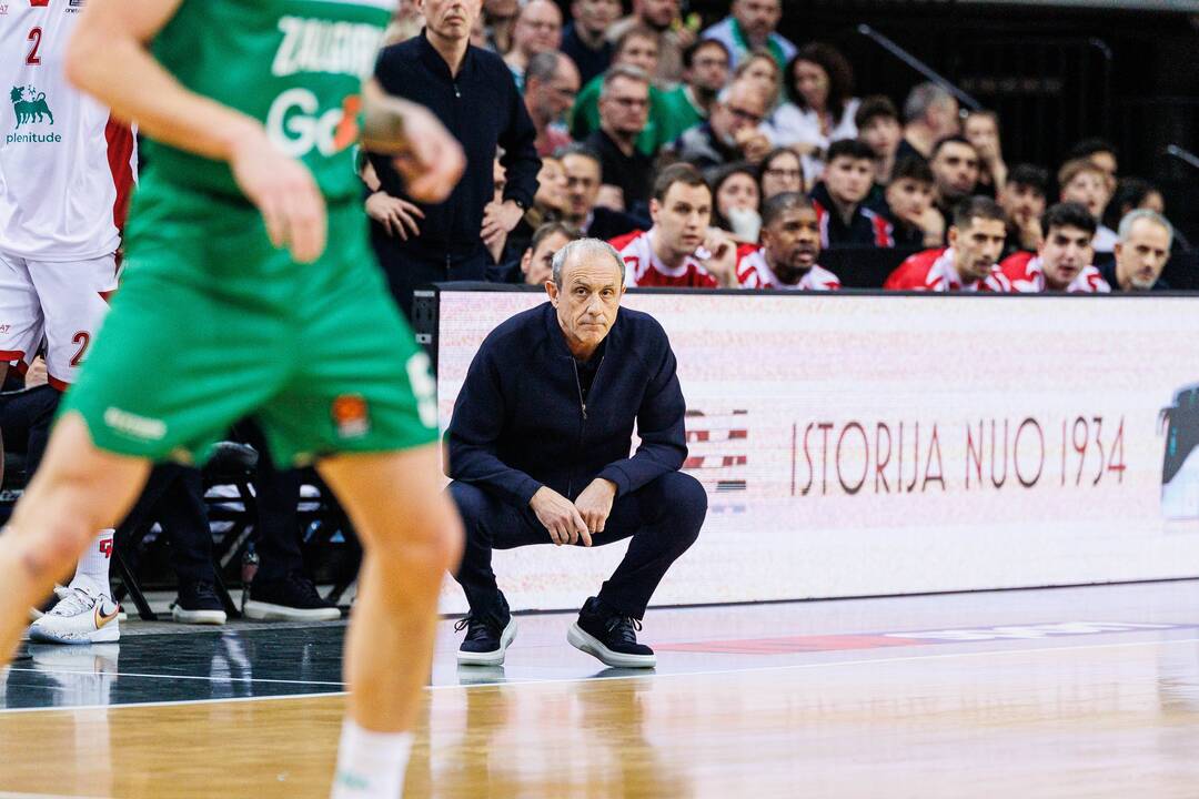 Eurolyga: Kauno „Žalgiris“ – Milano „EA7 Emporio Armani“ 87:73