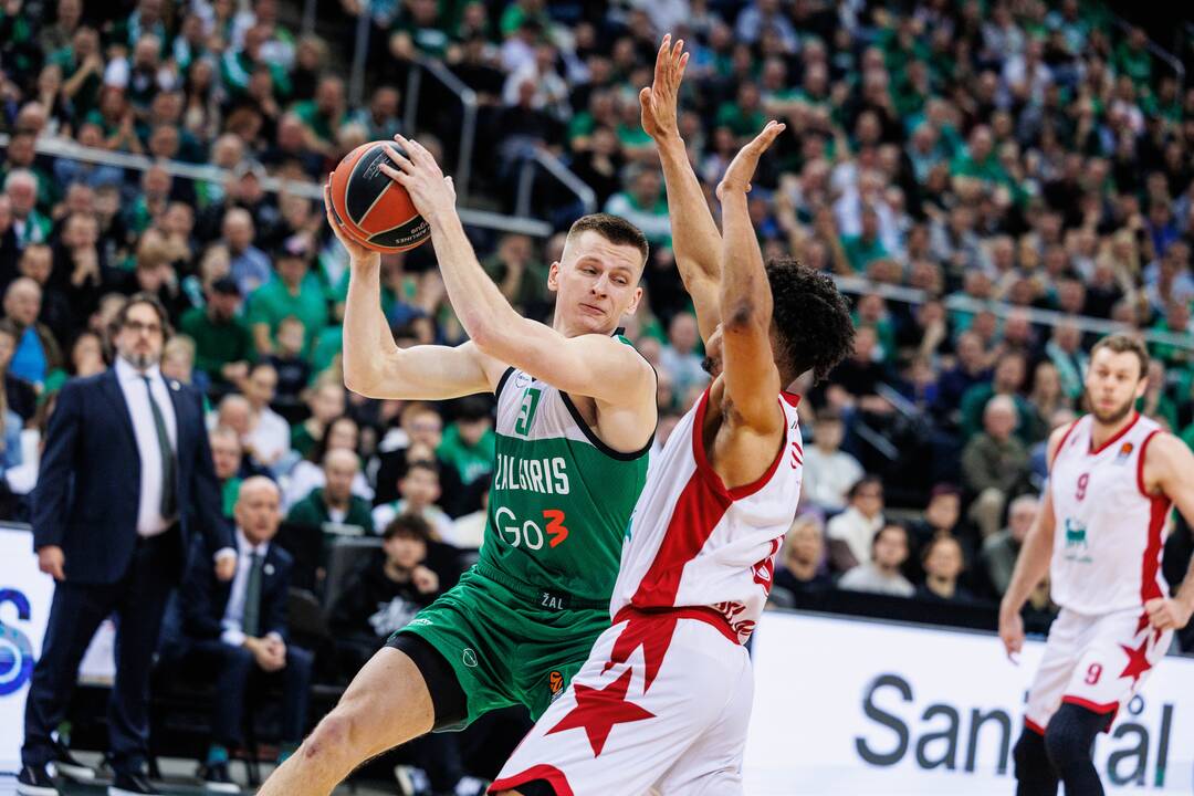 Eurolyga: Kauno „Žalgiris“ – Milano „EA7 Emporio Armani“ 87:73