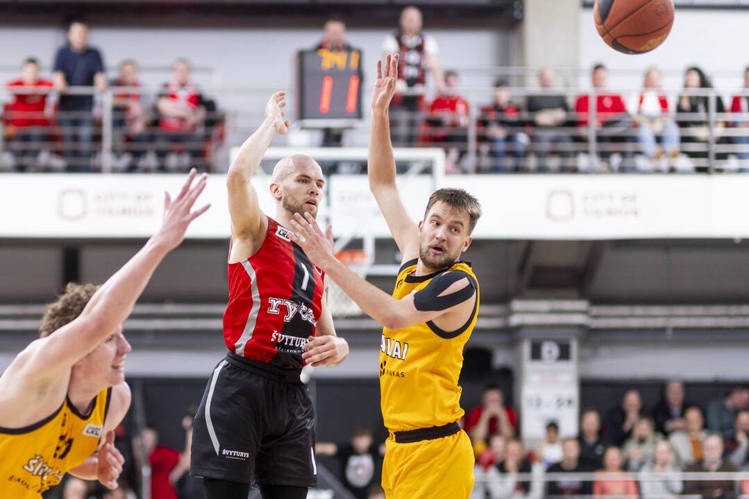 LKL: Vilniaus „Rytas“ – „Šiauliai“ 83:74