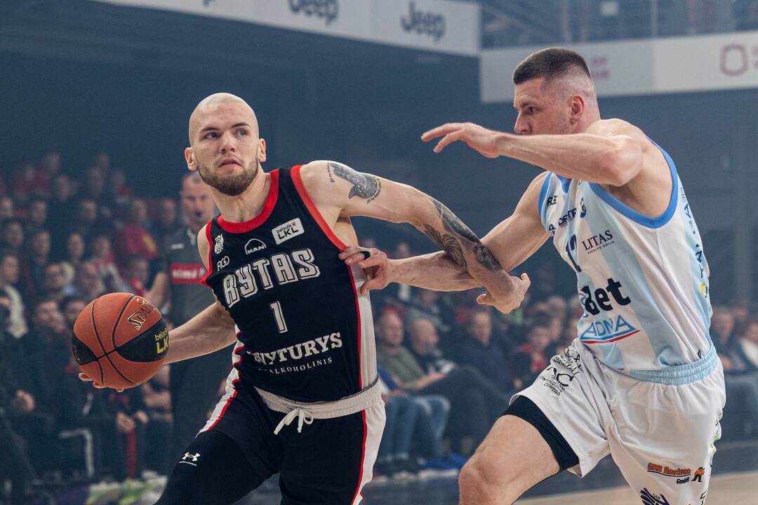 LKL ketvirfinalis: Vilniaus „Rytas“ – Jonavos „CBet“ 110:77