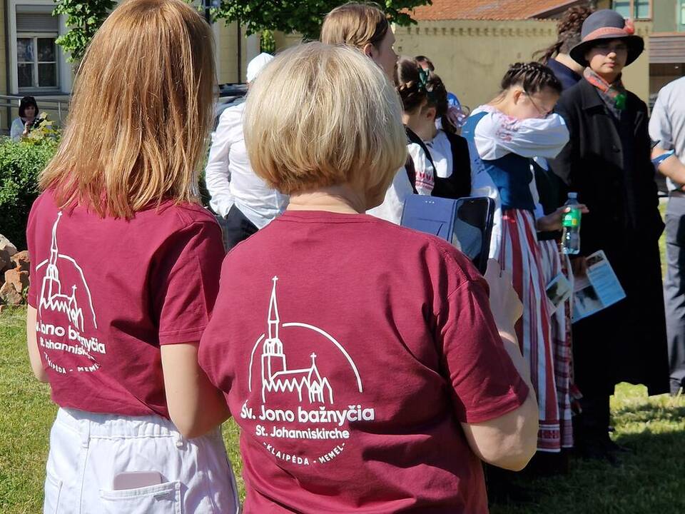 Įvykis: I. Kanto viešojoje bibliotekoje buvo pristatyta ir bibliotekai saugoti perduota Šv. Jono bažnyčioje kabojusios istorinės atminimo lentos kopija.