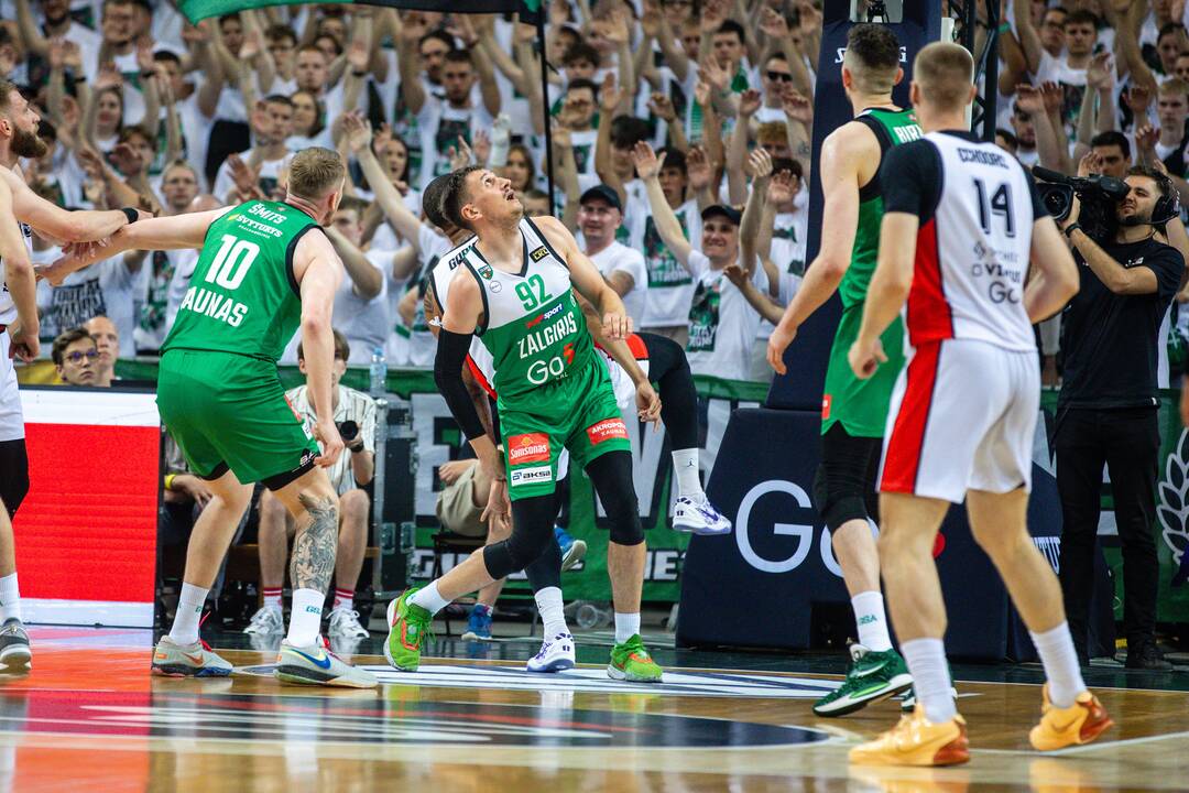 LKL finalas: Kauno „Žalgiris“ – Vilniaus „Rytas“ 88:89