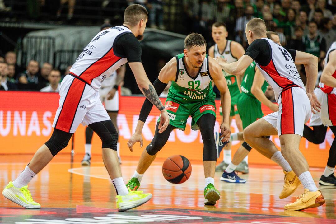 LKL finalas: Kauno „Žalgiris“ – Vilniaus „Rytas“ 91:81