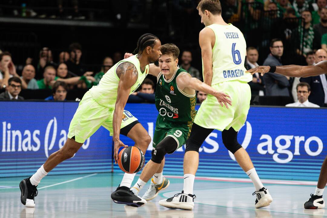 Eurolyga: Kauno „Žalgiris“ – „Barcelona“ 74:67