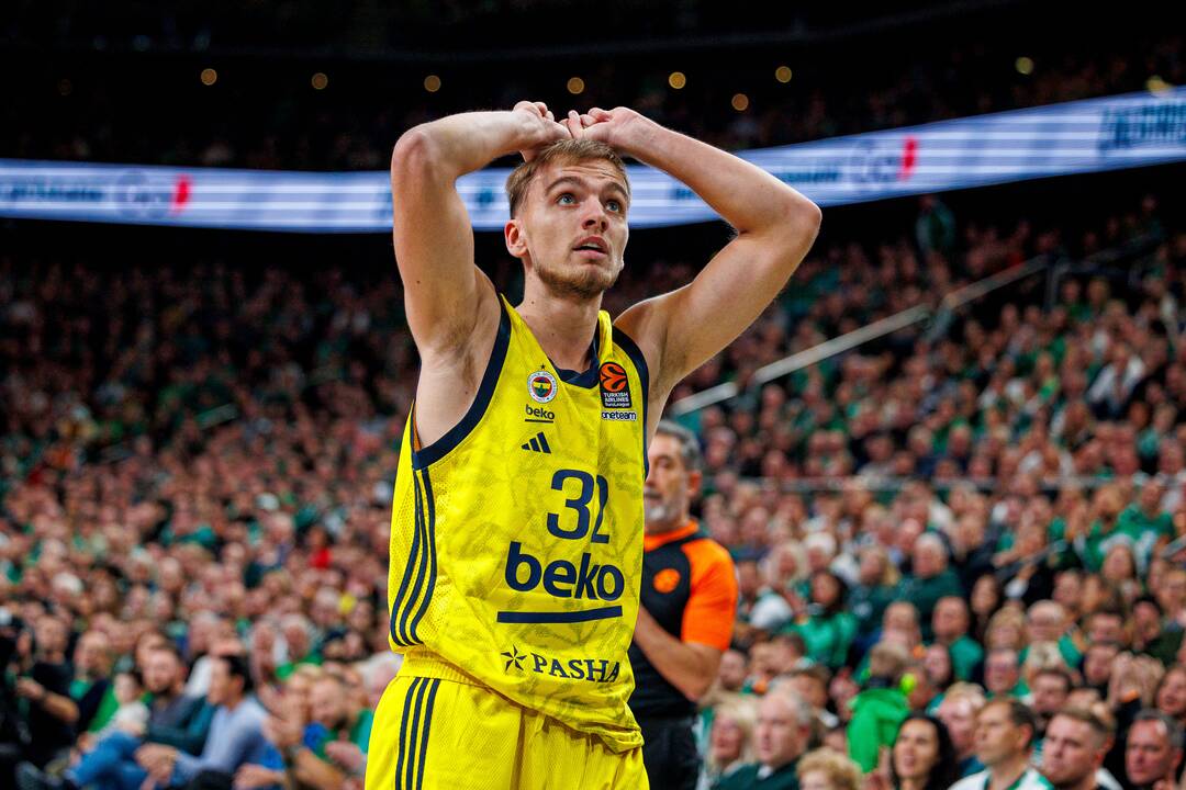 Eurolyga: Kauno „Žalgiris“ – Stambulo „Fenerbahče“ 65:72