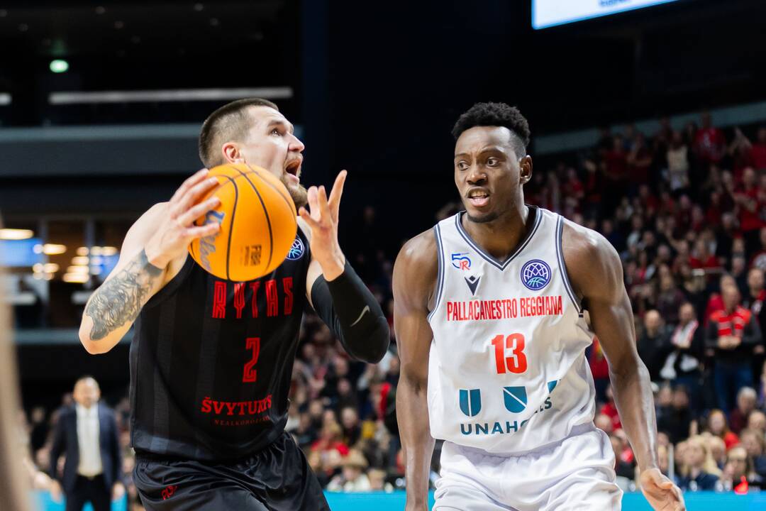 Čempionų lyga: Vilniaus „Rytas“ – Pallacanestro „Regianna“ 94:84