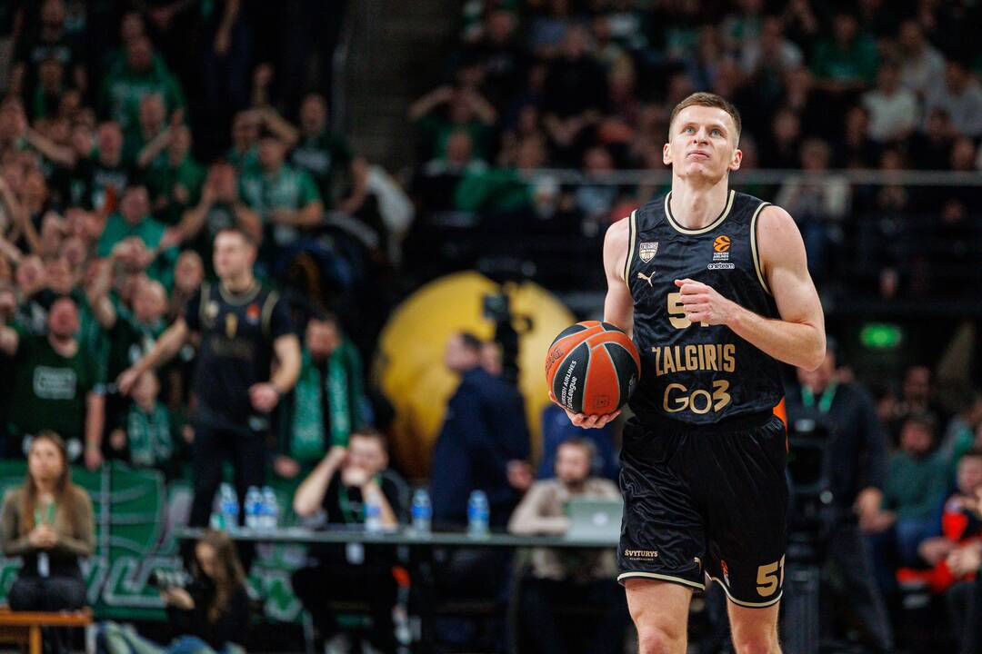 Eurolyga: Kauno „Žalgiris“ – Stambulo „Anadolu Efes“ 85:72