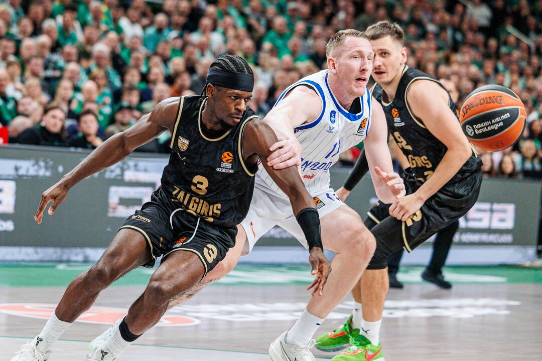 Eurolyga: Kauno „Žalgiris“ – Stambulo „Anadolu Efes“ 85:72