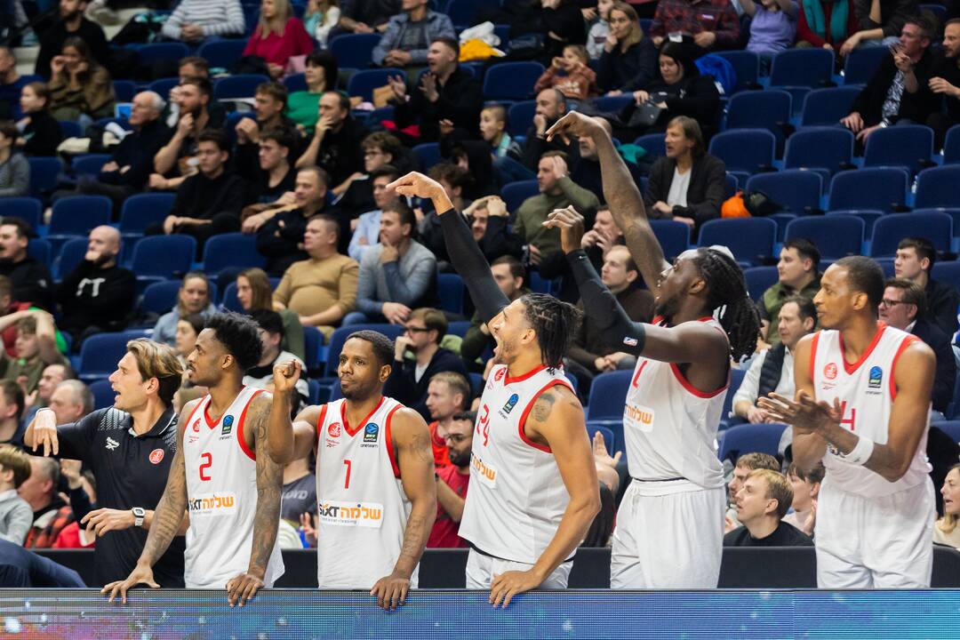 Europos taurė: Vilniaus „Wolves-Twinsbet“ – Tel Avivo „Hapoel“ 104:100