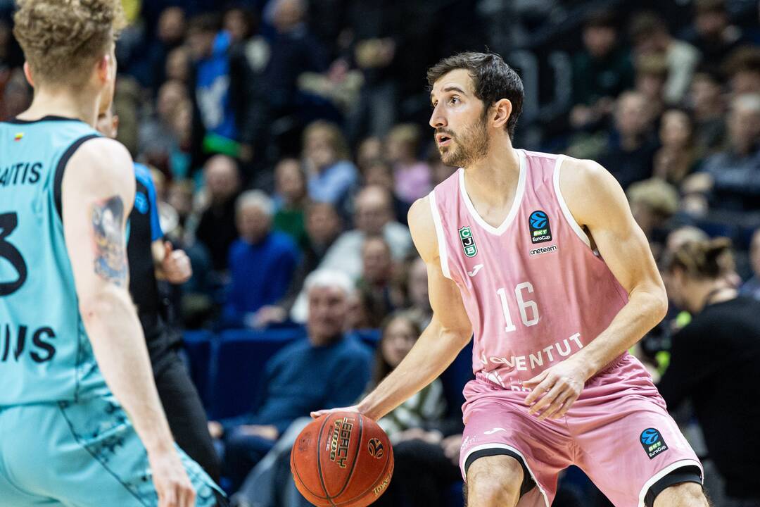 Europos taurė: Vilniaus „Wolves-Twinsbet“ – Badalonos „Joventut“ 91:80