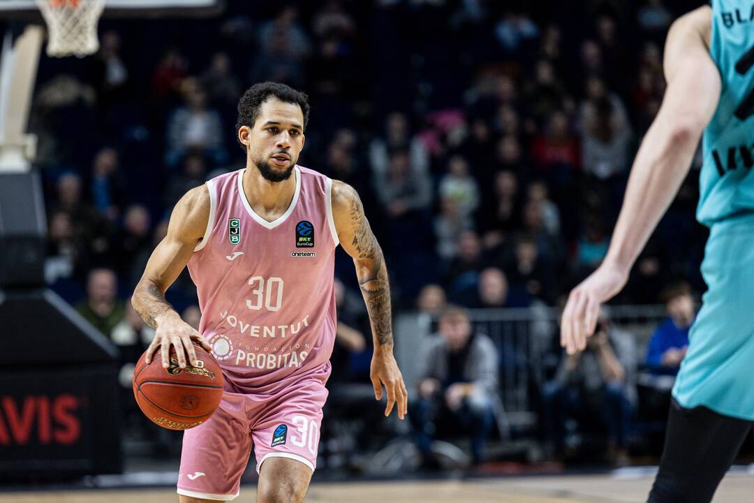 Europos taurė: Vilniaus „Wolves-Twinsbet“ – Badalonos „Joventut“ 91:80