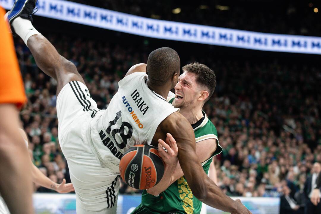 Eurolyga: Kauno „Žalgiris“ – Madrido „Real“ 64:83