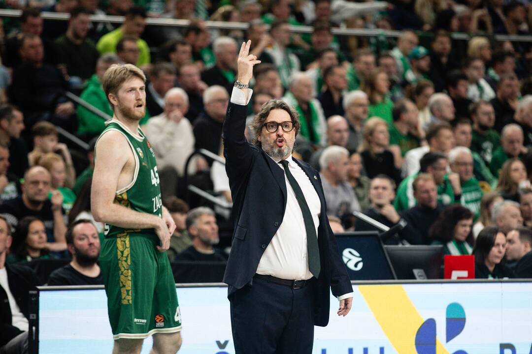 Eurolyga: Kauno „Žalgiris“ – Madrido „Real“ 64:83