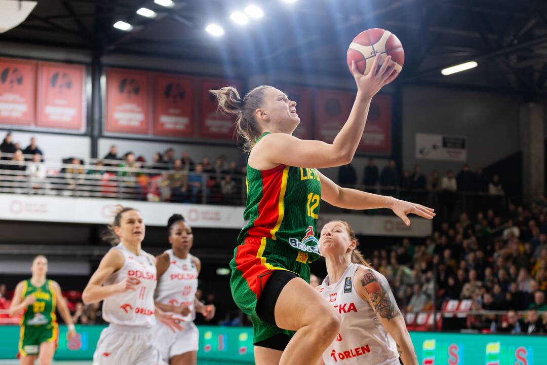 Europos moterų krepšinio čempionato atranka: Lietuva – Lenkija