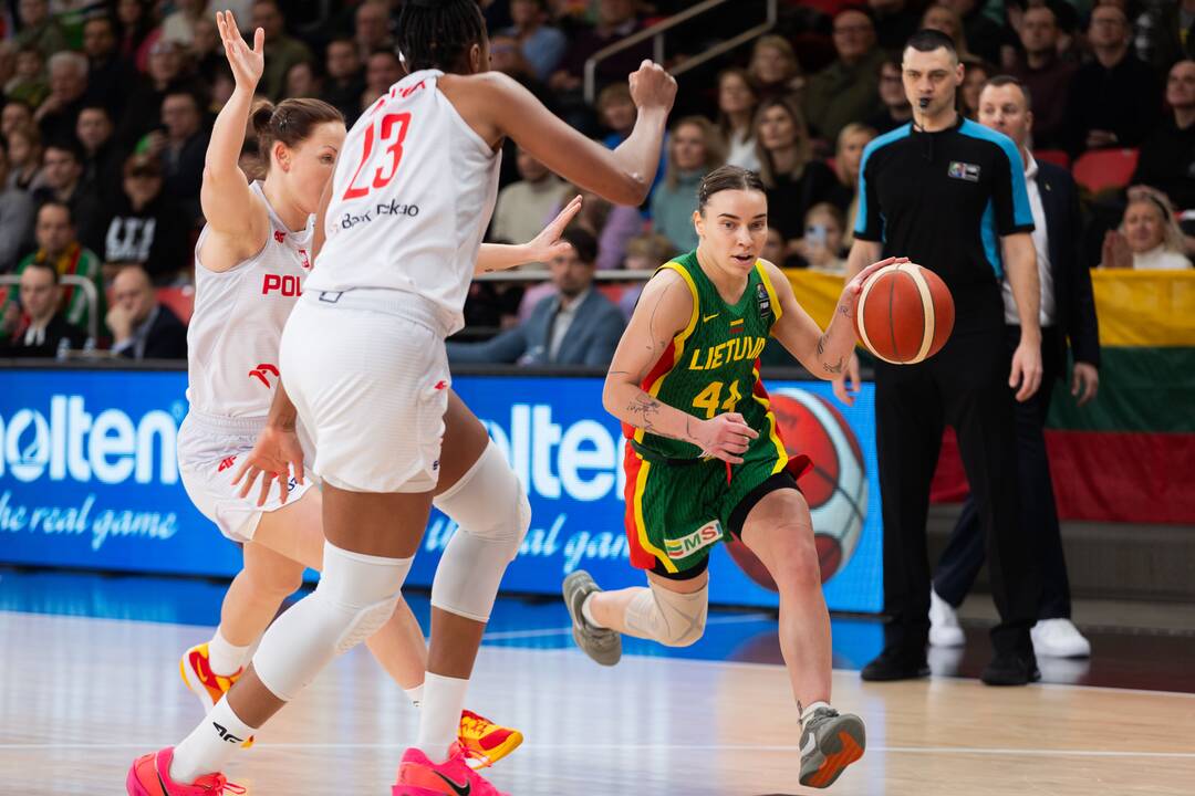 Europos moterų krepšinio čempionato atranka: Lietuva – Lenkija