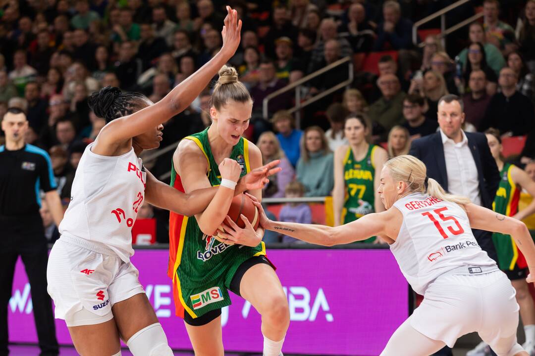 Europos moterų krepšinio čempionato atranka: Lietuva – Lenkija