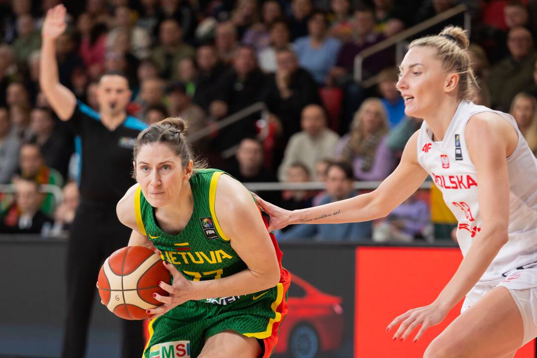Europos moterų krepšinio čempionato atranka: Lietuva – Lenkija