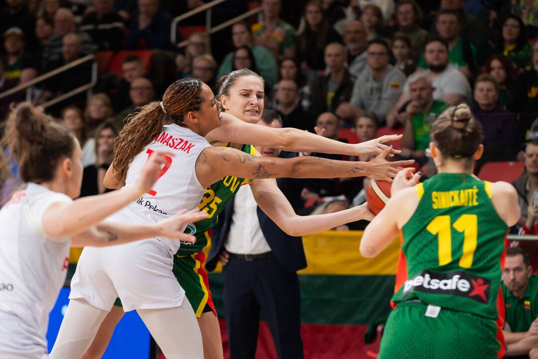 Europos moterų krepšinio čempionato atranka: Lietuva – Lenkija
