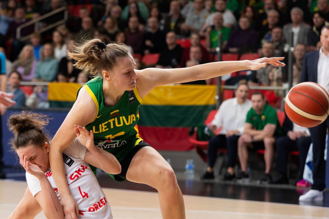 Europos moterų krepšinio čempionato atranka: Lietuva – Lenkija