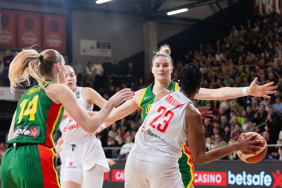 Europos moterų krepšinio čempionato atranka: Lietuva – Lenkija