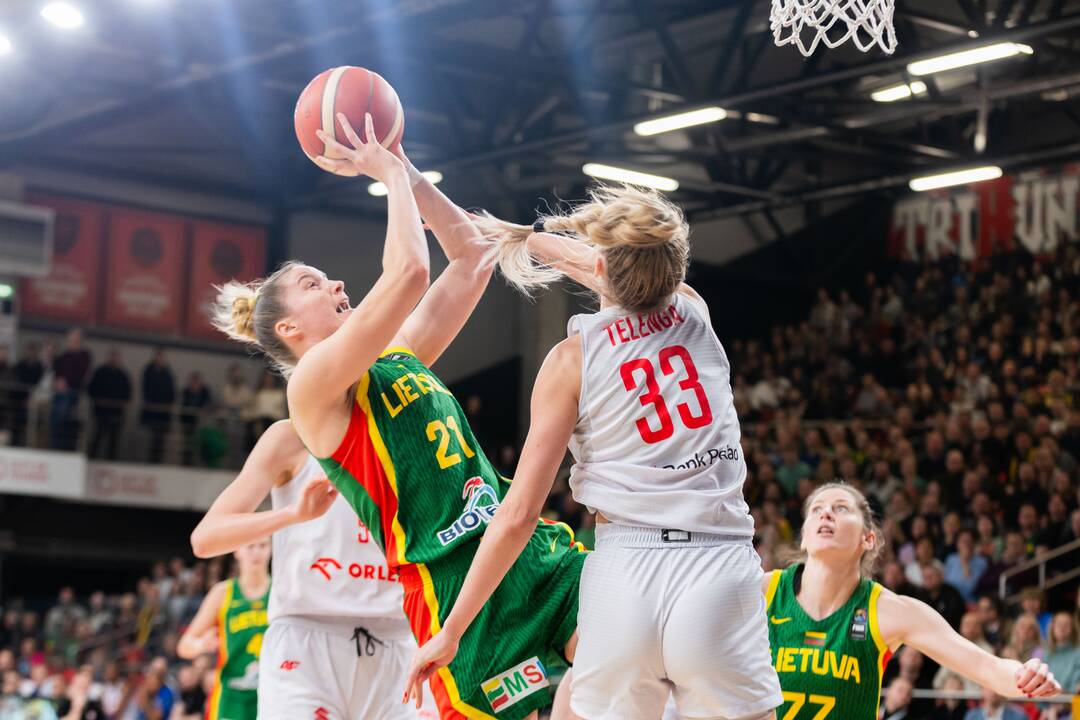 Europos moterų krepšinio čempionato atranka: Lietuva – Lenkija