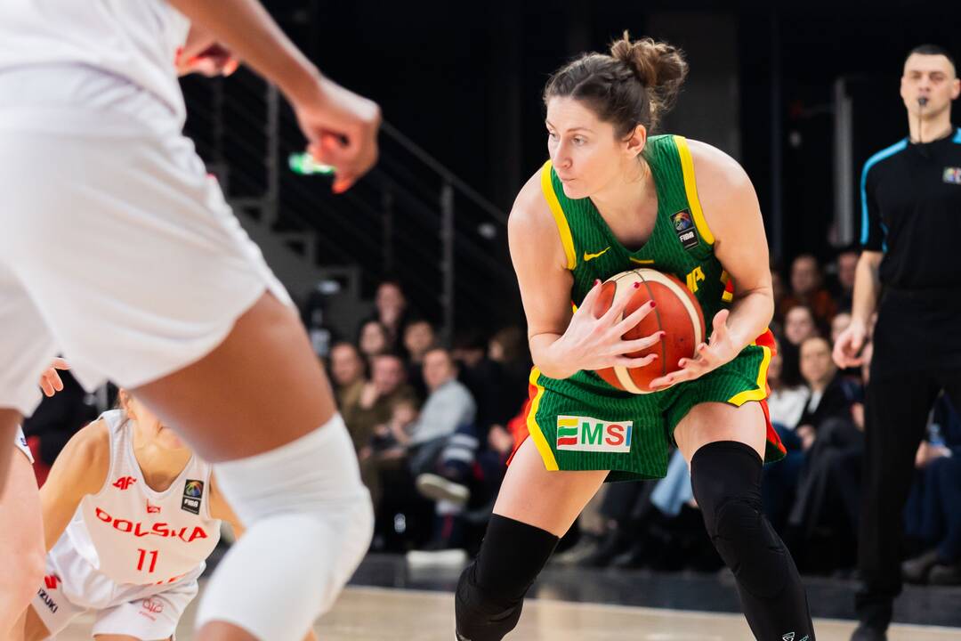 Europos moterų krepšinio čempionato atranka: Lietuva – Lenkija
