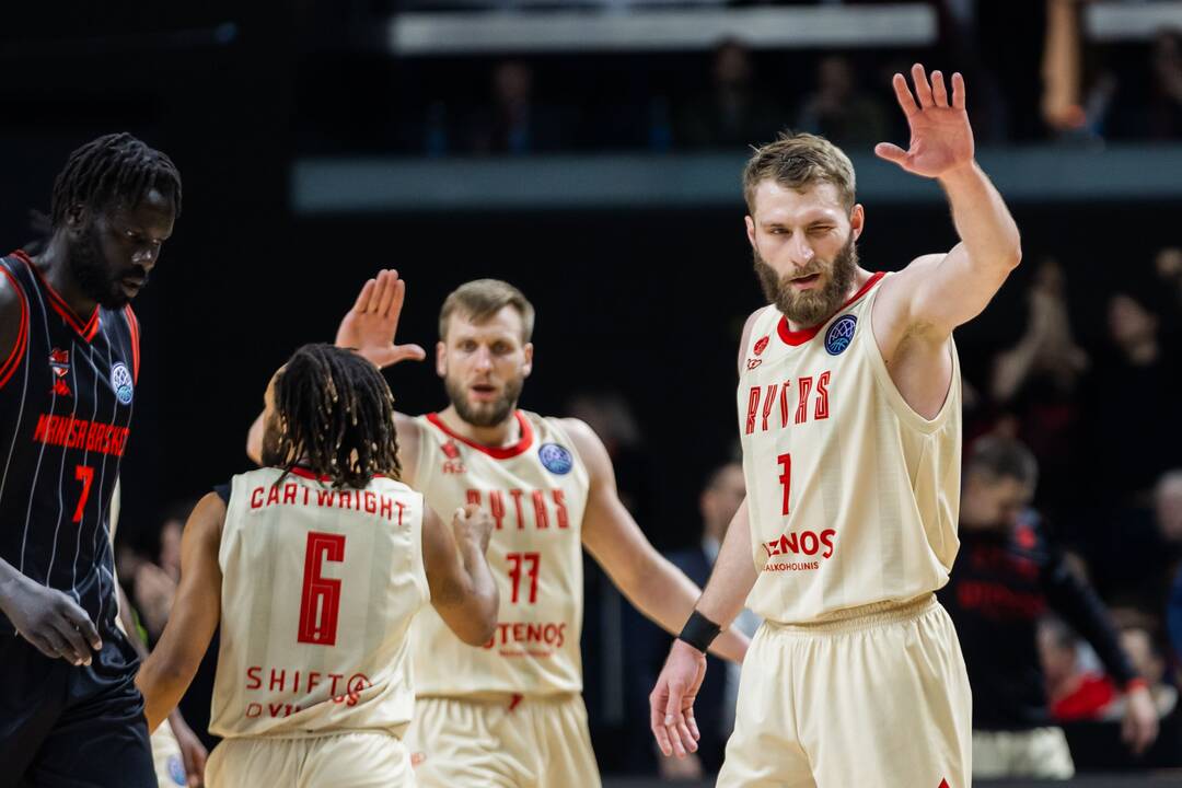 Čempionų lyga: Vilniaus „Rytas“ – Manisos „Manisa Basket“ 98:74