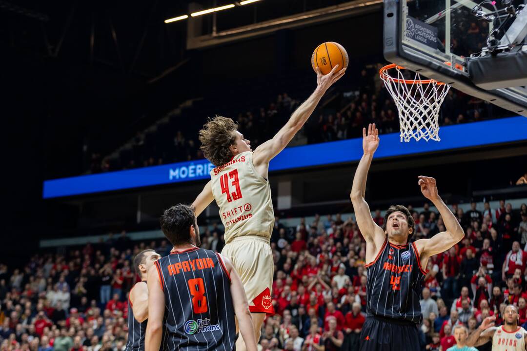 Čempionų lyga: Vilniaus „Rytas“ – Manisos „Manisa Basket“ 98:74