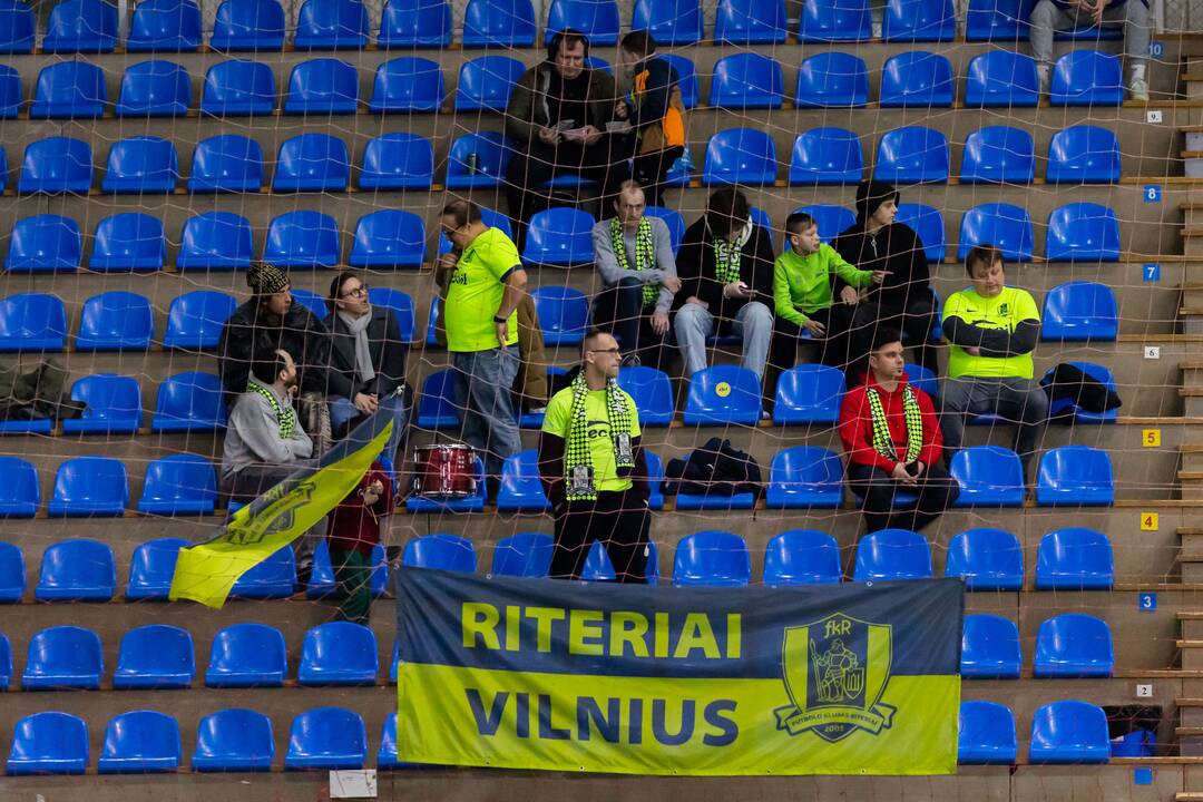 A lyga: Vilniaus „Riteriai“ – Vilniaus „Žalgiris“ 3:3
