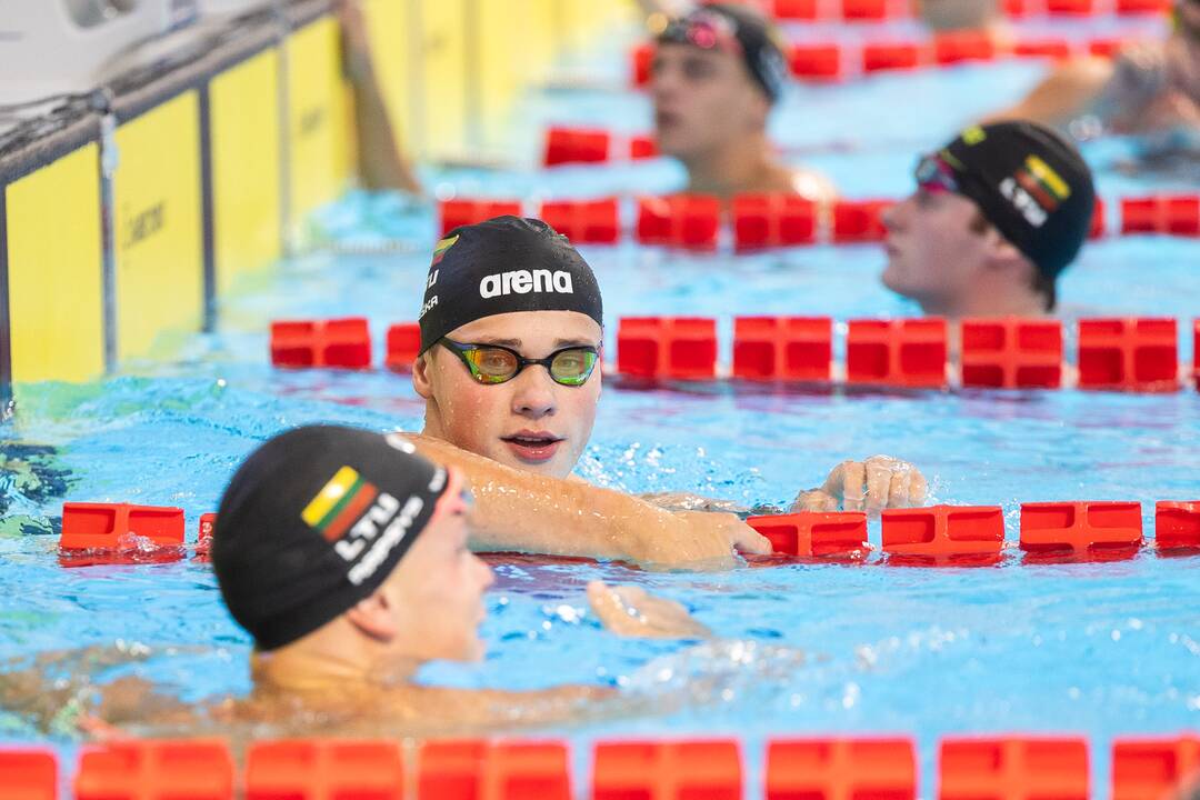 „Akvilė“ Lietuvos plaukimo čempionato pirmoji diena 