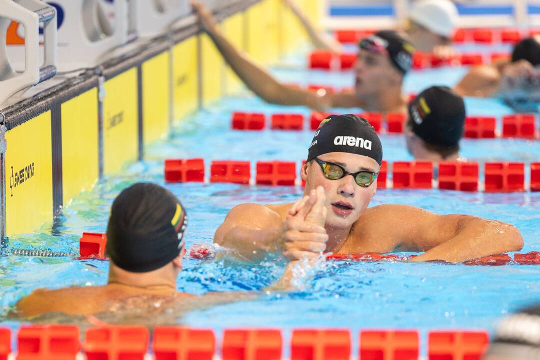 „Akvilė“ Lietuvos plaukimo čempionato pirmoji diena 