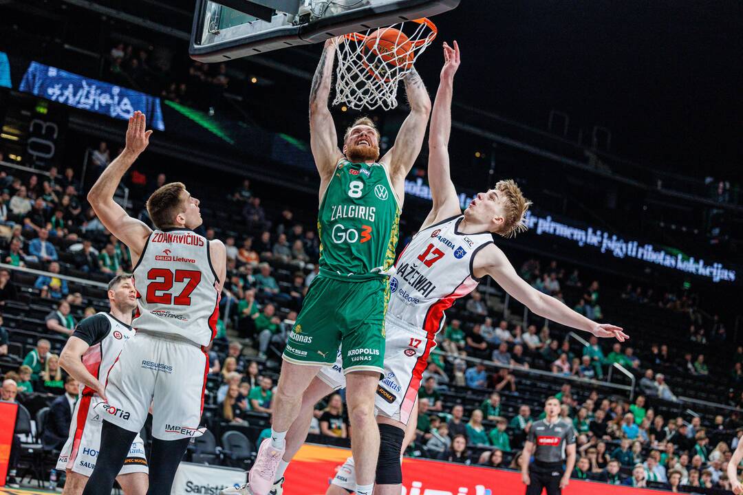 „Betsafe-LKL“: Kauno „Žalgiris“ – Mažeikių „M Basket-Delamode“ 109:63