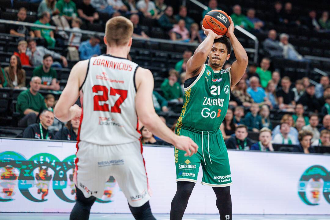 „Betsafe-LKL“: Kauno „Žalgiris“ – Mažeikių „M Basket-Delamode“ 109:63