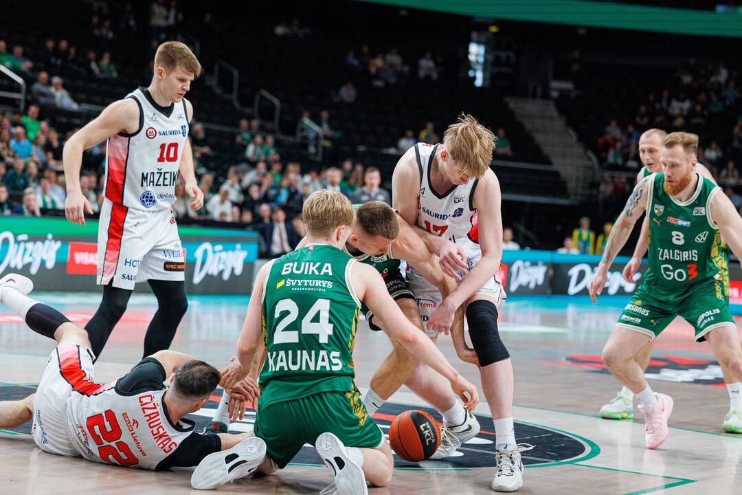 „Betsafe-LKL“: Kauno „Žalgiris“ – Mažeikių „M Basket-Delamode“ 109:63