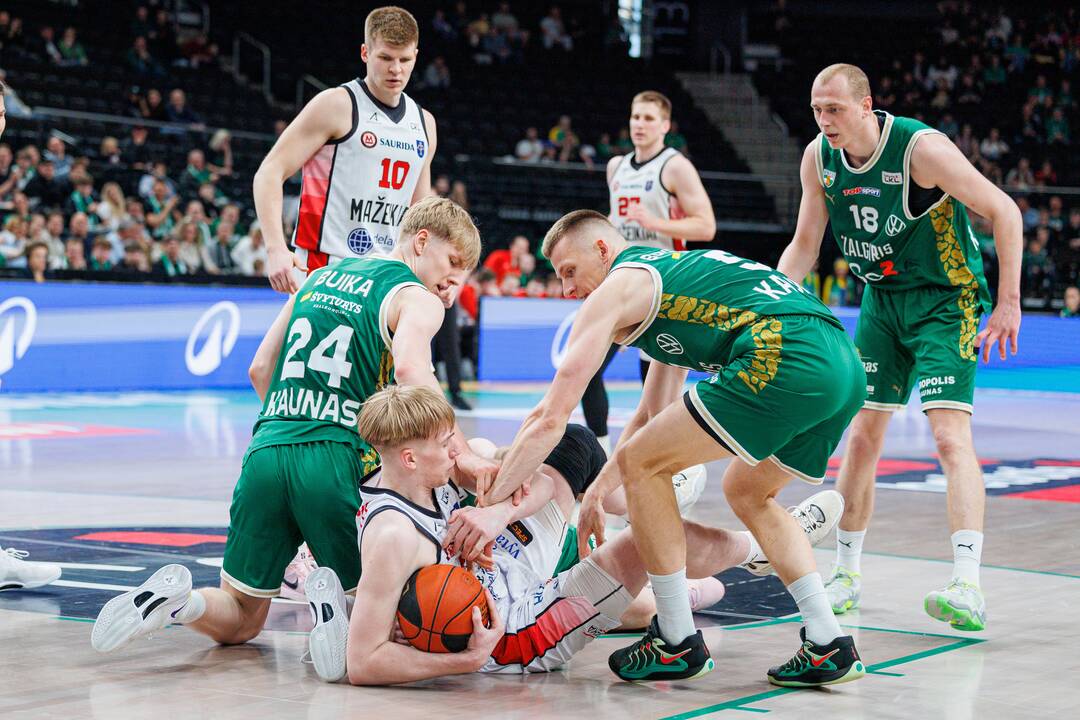 „Betsafe-LKL“: Kauno „Žalgiris“ – Mažeikių „M Basket-Delamode“ 109:63
