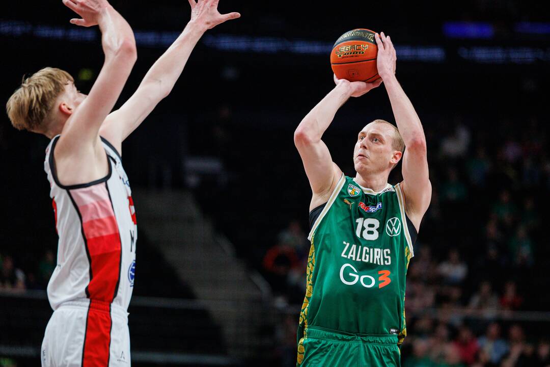„Betsafe-LKL“: Kauno „Žalgiris“ – Mažeikių „M Basket-Delamode“ 109:63