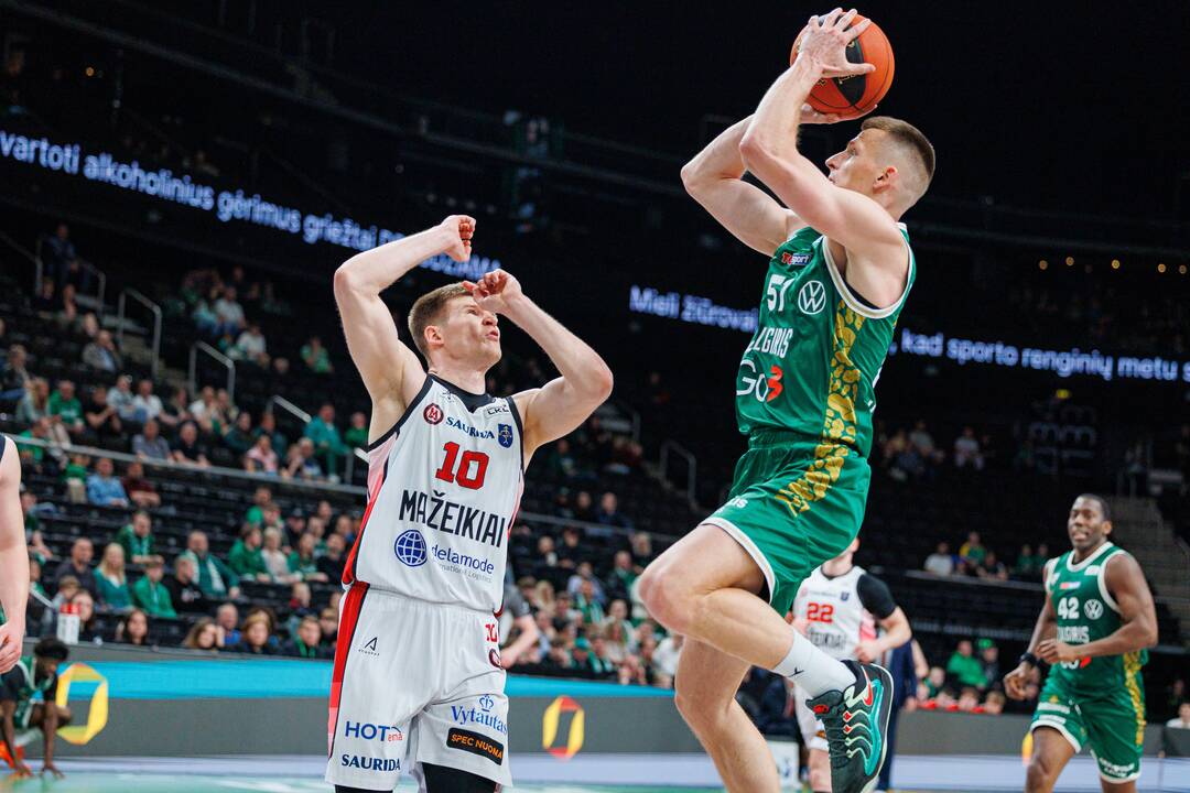 „Betsafe-LKL“: Kauno „Žalgiris“ – Mažeikių „M Basket-Delamode“ 109:63