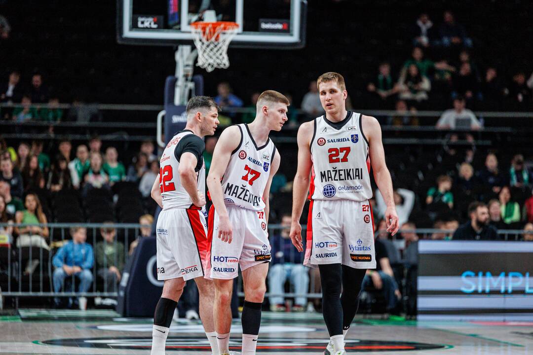 „Betsafe-LKL“: Kauno „Žalgiris“ – Mažeikių „M Basket-Delamode“ 109:63